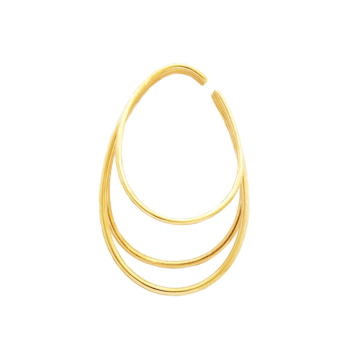 Large Orbit Ear Cuff EC-03L-YG | Rieuk