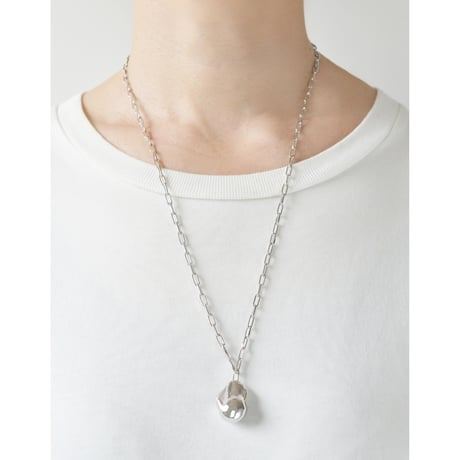 Silver Baroque Necklace NC-48-S