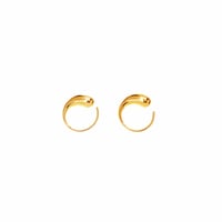 Flowing Hoops  P-04S-YG