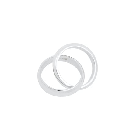 Large Double Ring R-11-YG