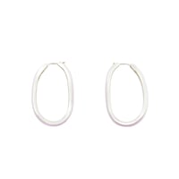 Enamel Wave Earrings P-13-C-S-Purple