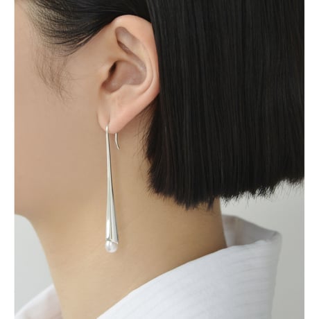 Icicle Pearl Earrings P-09-S