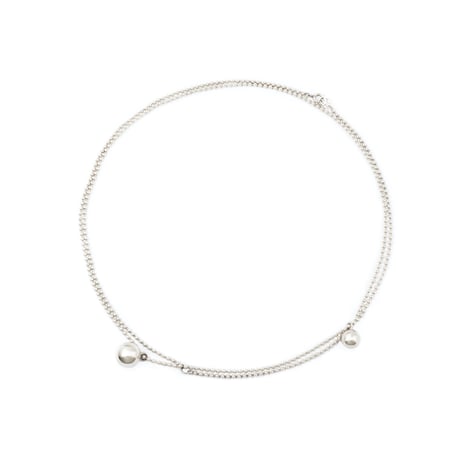 Double Moon Necklace NC-33-S