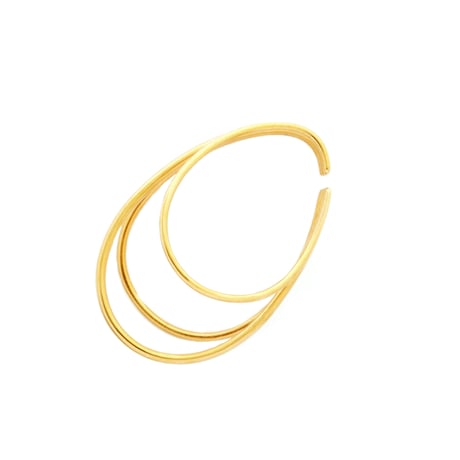 Large Orbit Ear Cuff EC-03L-YG