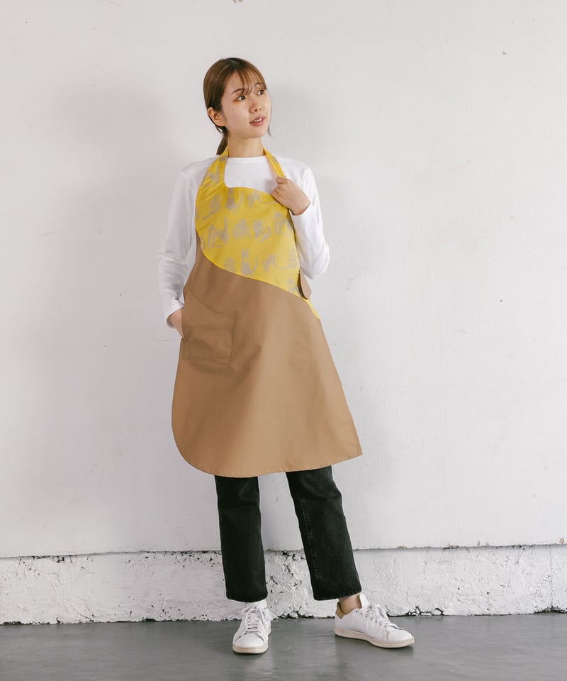 フルエプロン/annabelle 六本木「NUNO」 ねこ | pinopina.net