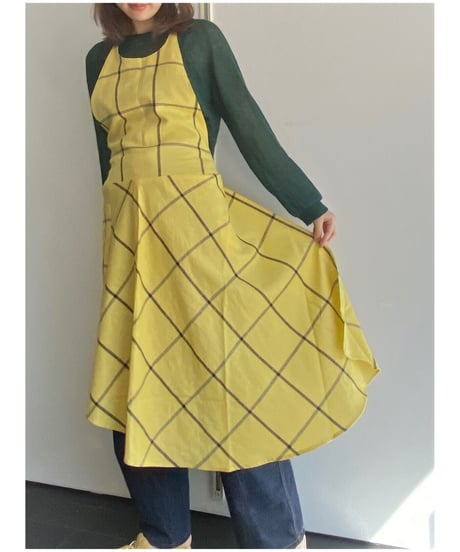 フルエプロン/larsonレモンmerchant&mills