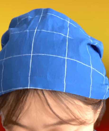 amish bonnet  イングランドmerchant&millsエーゲ海ブルー（英）