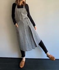 フルエプロン/alinaグレーシャンブレー   lanvin