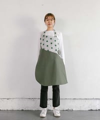 フルエプロン/annabelle 六本木「NUNO」グラナダグリーン