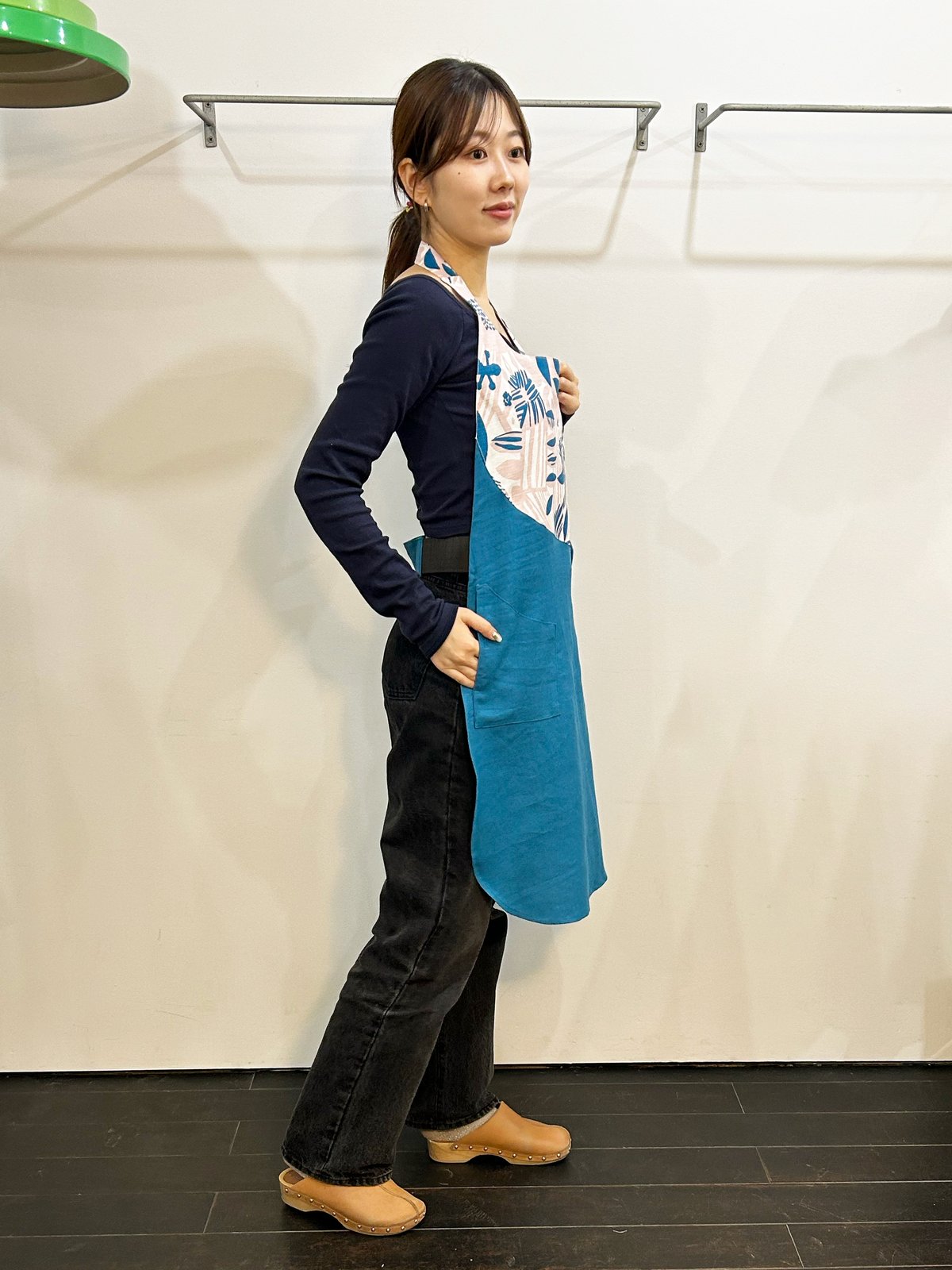 フルエプロン/annabelle ピンクローズ | pinopina.net