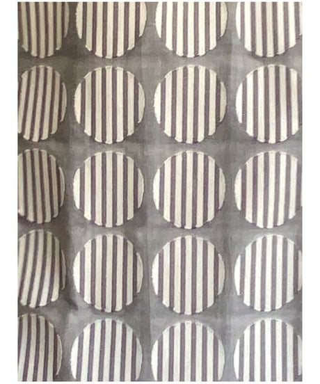 pinopina　ALTA MODA 　コクーンワンピース・「NUNO」striped rounds
