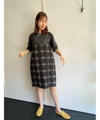 pinopina　ALTA MODA 　コクーンワンピース・「NUNO」rounds