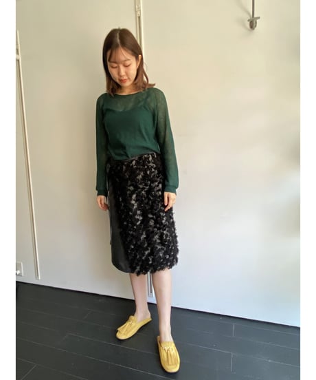 pinopina ALTA MODA 　巻きスカート・フリンジ