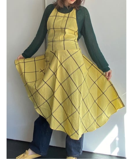 フルエプロン/larsonレモンmerchant&mills