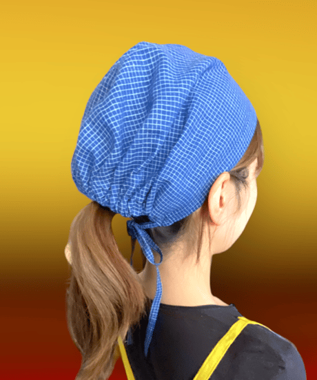 amish bonnet  イングランドmerchant&mills　コットンチェック
