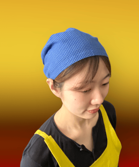 amish bonnet  イングランドmerchant&mills　コットンチェック