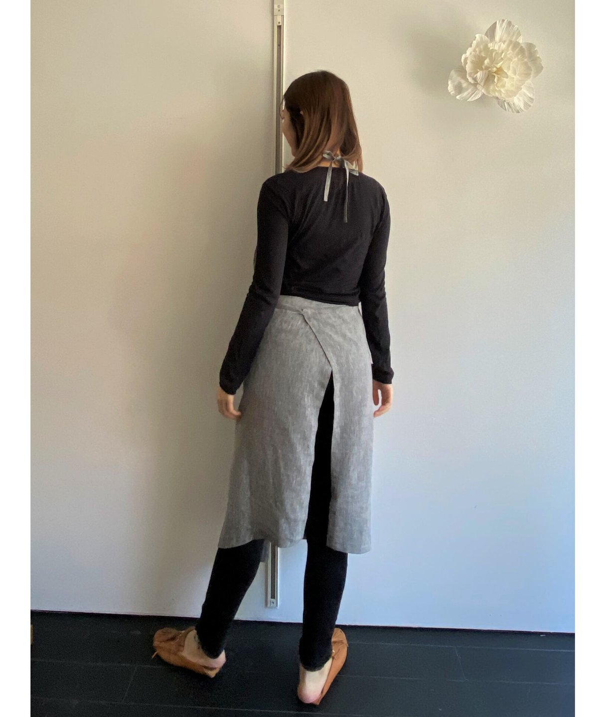 フルエプロン/alinaグレーシャンブレー lanvin | pinopina.net