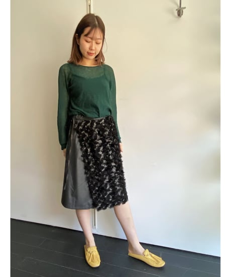pinopina ALTA MODA 　巻きスカート・フリンジ