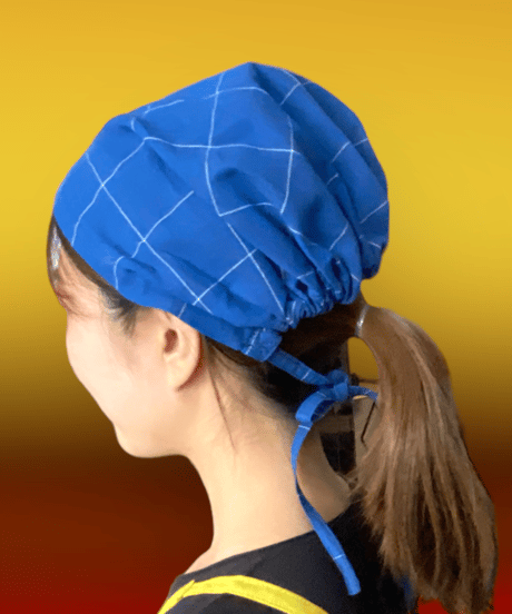 amish bonnet  イングランドmerchant&millsエーゲ海ブルー（英）