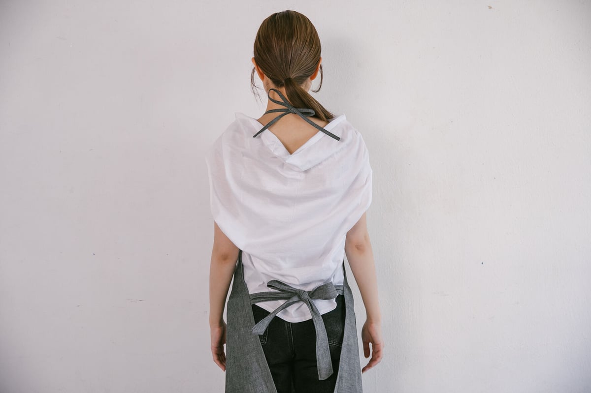 フルエプロンユニフォーム/larson グレーシャンブレー | pinopina.net