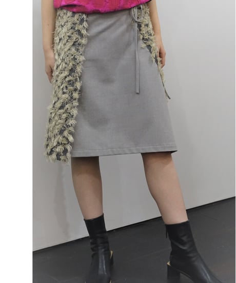 pinopina ALTA MODA 　巻きスカート・フリンジ