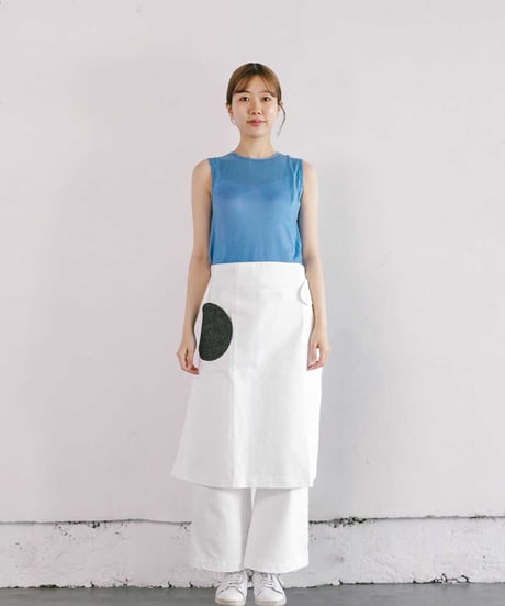 Pina sweetcollection 白 エプロン 飲食サービス系ユニフォーム セブンユニフォーム シートレイン