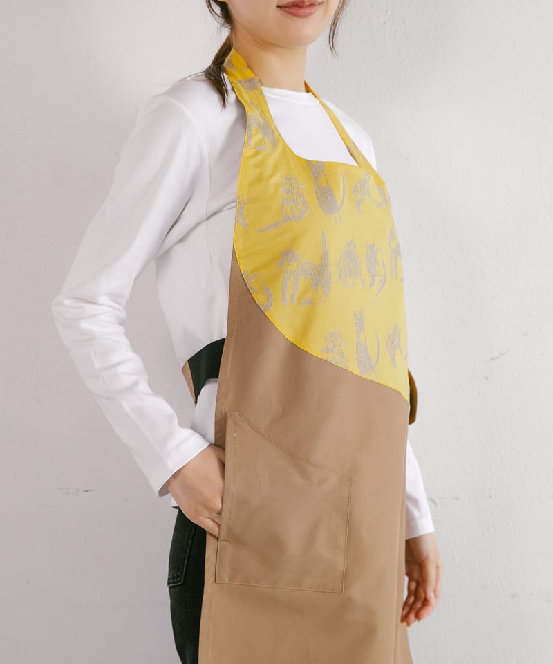 フルエプロン/annabelle 六本木「NUNO」 ねこ | pinopina.net