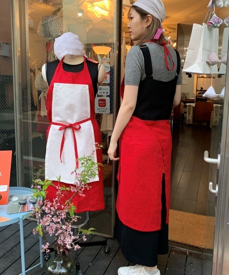 フルエプロン/iida 重ねて、選べて、替えられるエプロン　merchant&mills