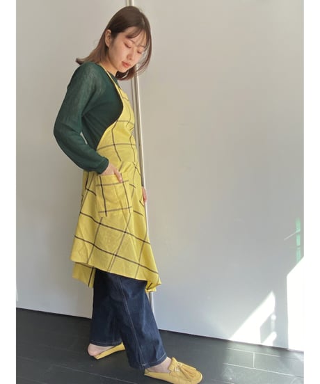 フルエプロン/larsonレモンmerchant&mills