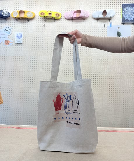 リネン　トートバック　yoshiko.blanche