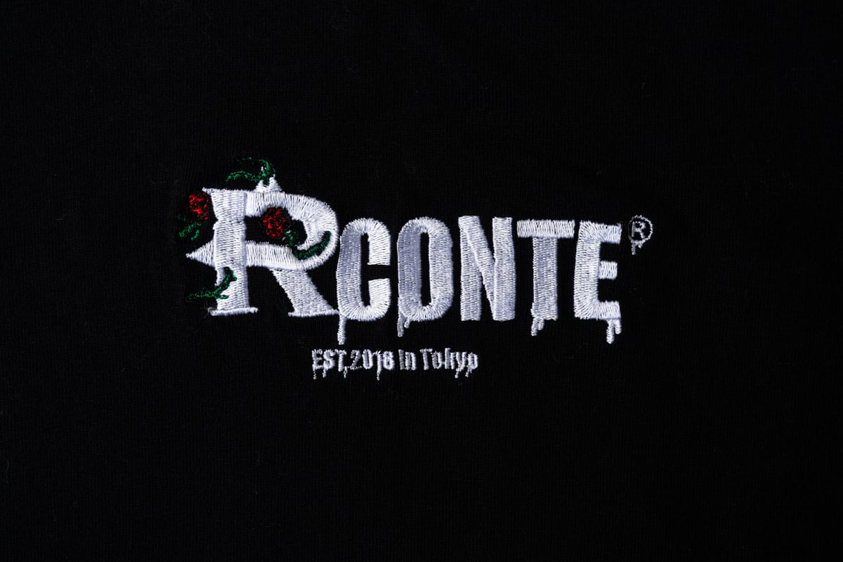 アールカンテ　Rconte Original logo 刺繍 L/S RC- 134 / Rconte 刺繍 L/S | Rconte アールカンテ