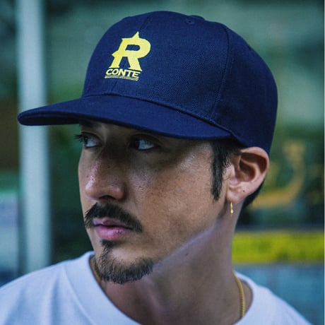RC-075 / R刺繍 LOGO CAP