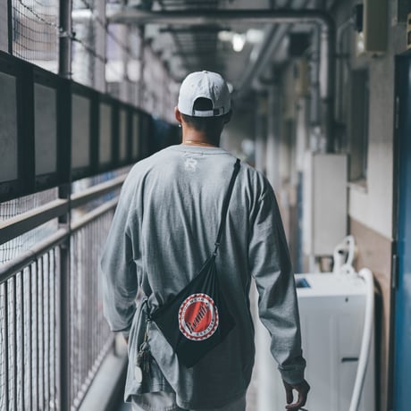 RC-070 / Circle nylon logo sacoche