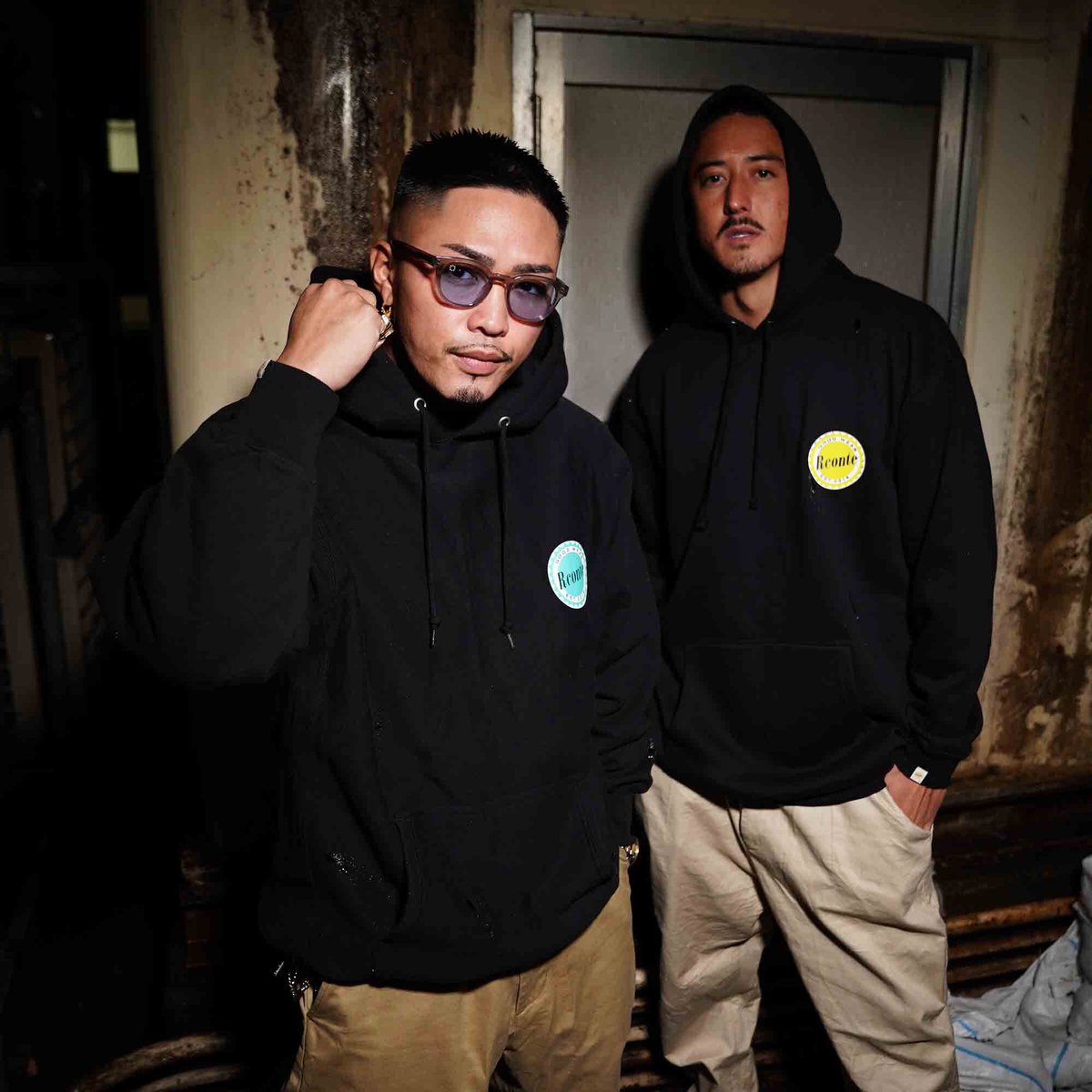 RC-060 / Rconte circle logo HOODIE | Rconte アールカンテ