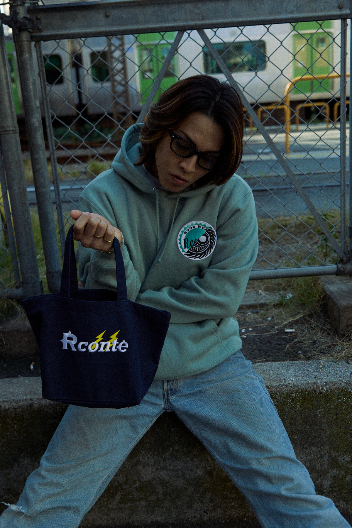 完売品Rconte®︎アールカンテ LOGO TOTE RC-161 / RC Logo Mini tote | Rconte アールカンテ