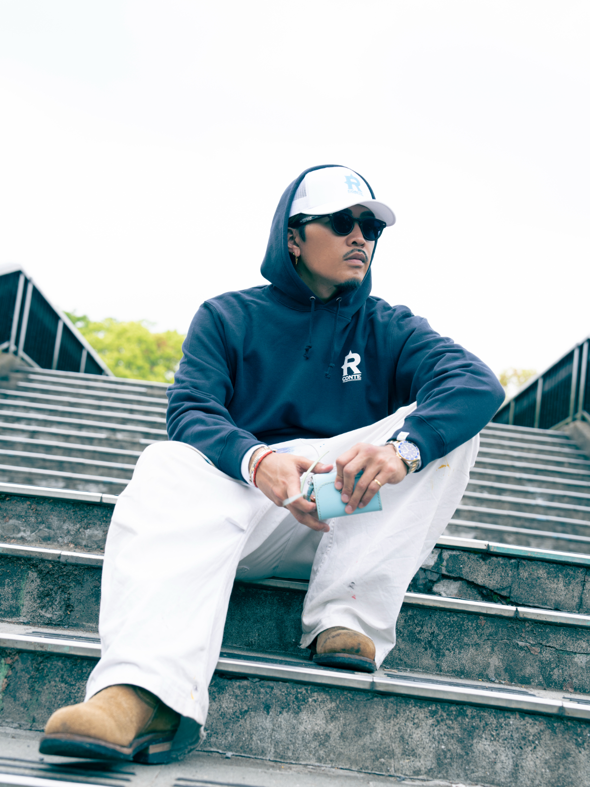 RC-163 / Rconte original LOGO HOODIE | Rconte ア