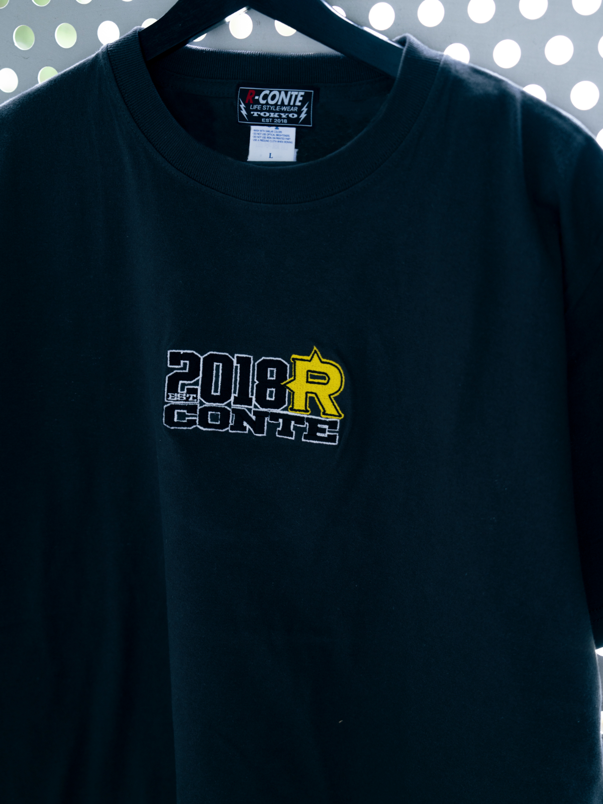 RC- 151 / Rconte オリジナル刺繍ロゴTシャツ | Rconte アールカンテ