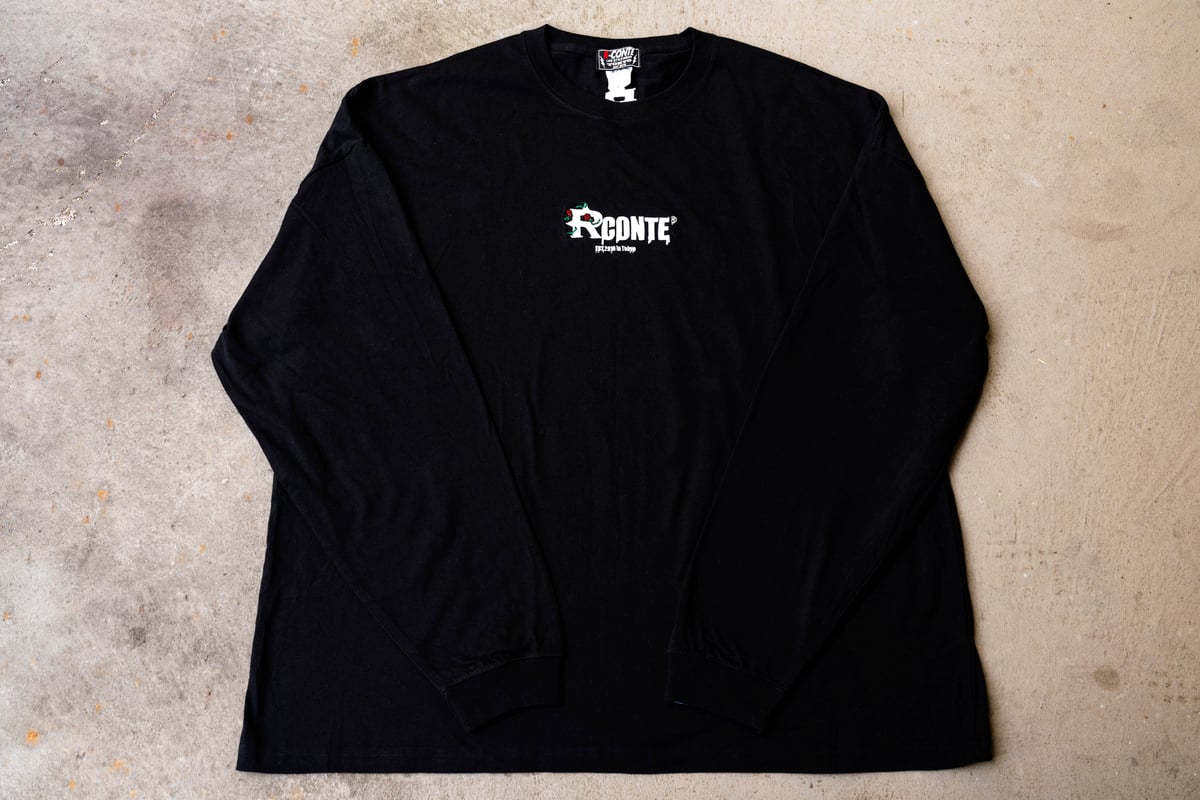 アールカンテ　Rconte Original logo 刺繍 L/S RC- 134 / Rconte 刺繍 L/S | Rconte アールカンテ