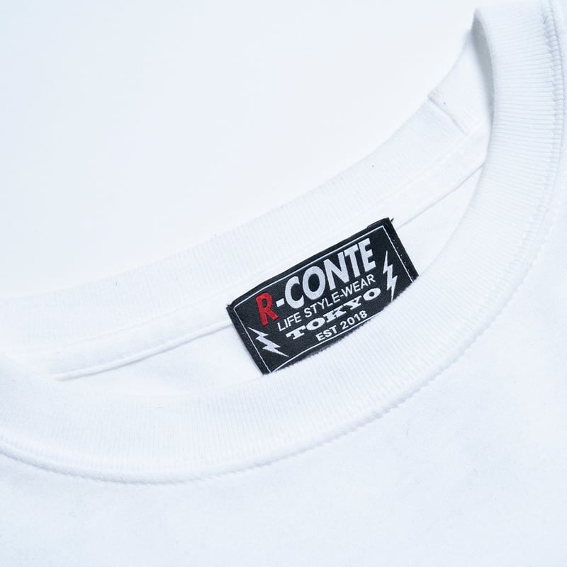 RC-028 / BARCODE L/S TEE | Rconte アールカンテ