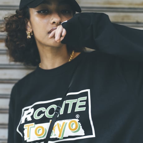 RC-053 / Rconte drip logo L/S Tee