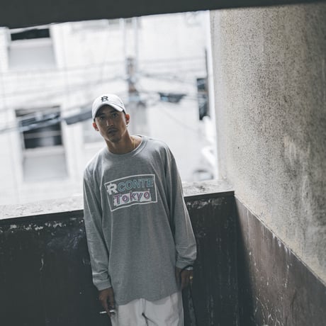 RC-053 / Rconte drip logo L/S Tee