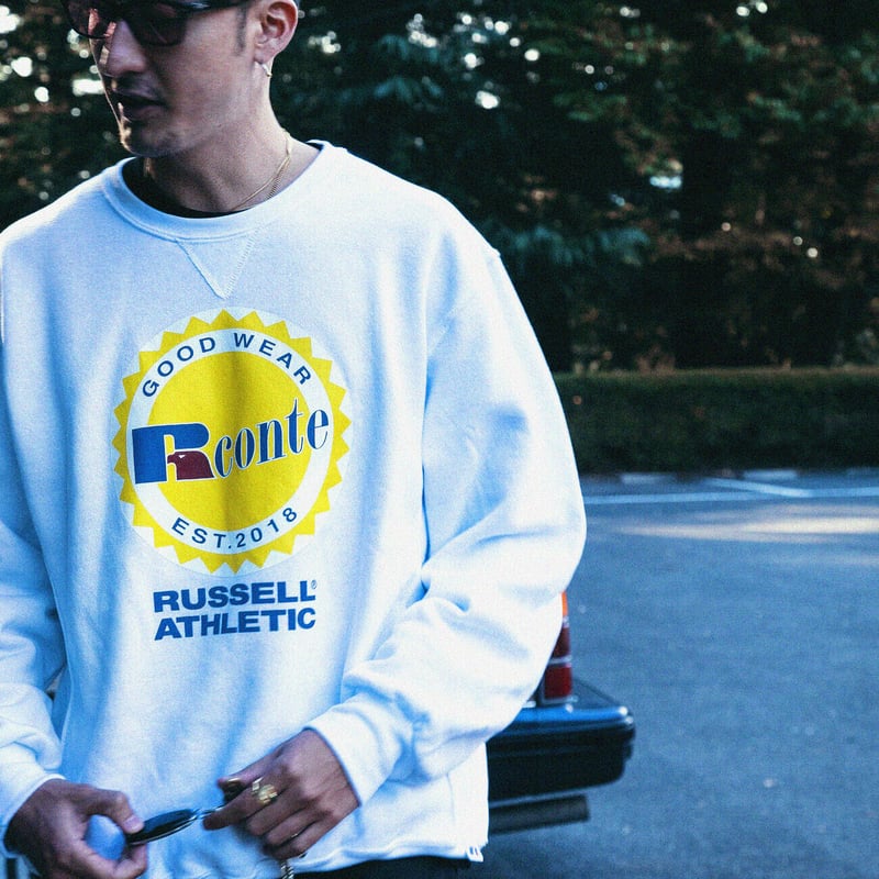 RC-057 / Rconte×Russellathletic sweatshirt | Rc...