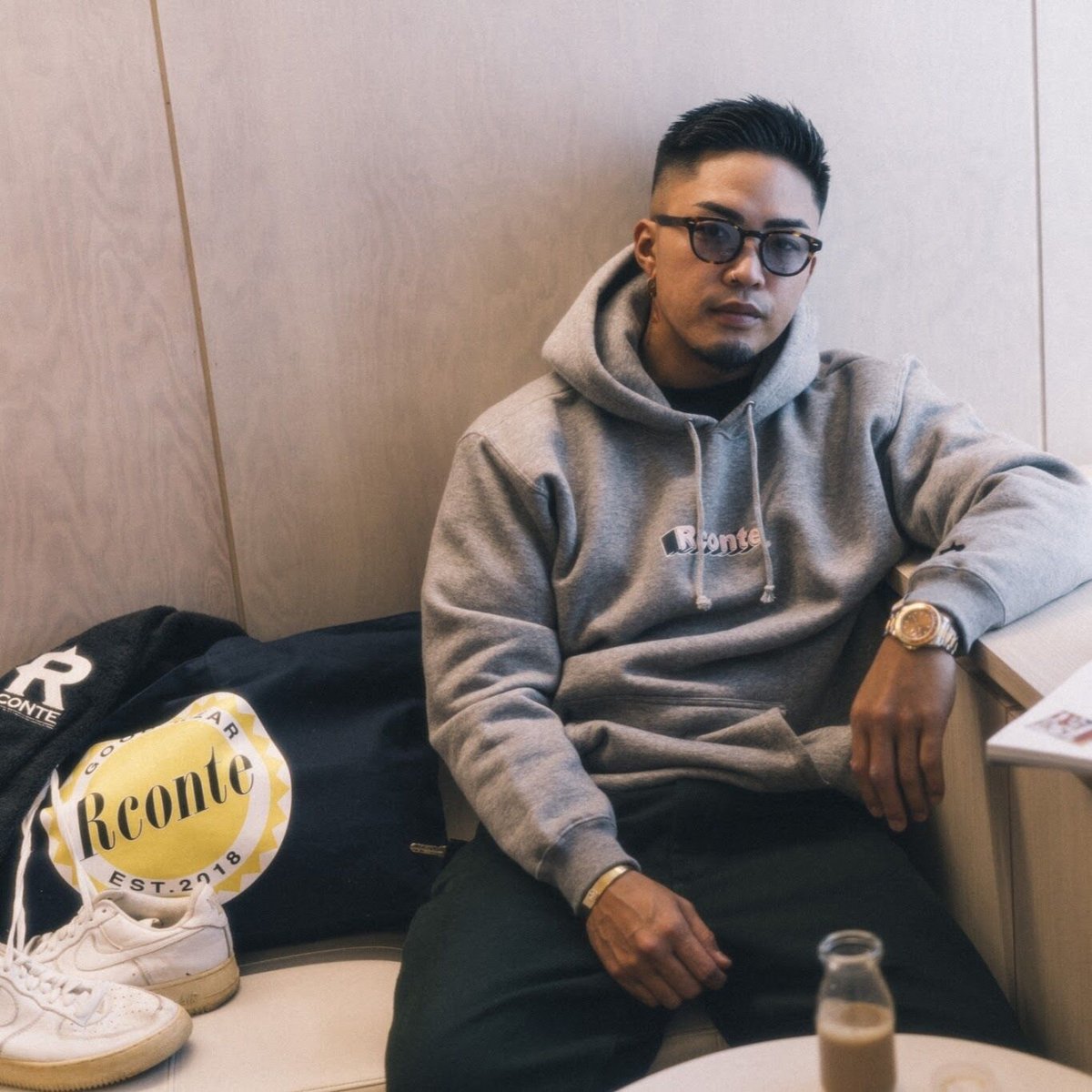 RC-029 / 3D LOGO HOODIE | Rconte アールカンテ