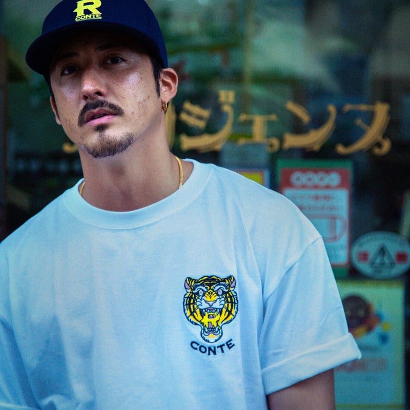 RC-076 / rconte tiger T-shirt | Rconte アールカンテ