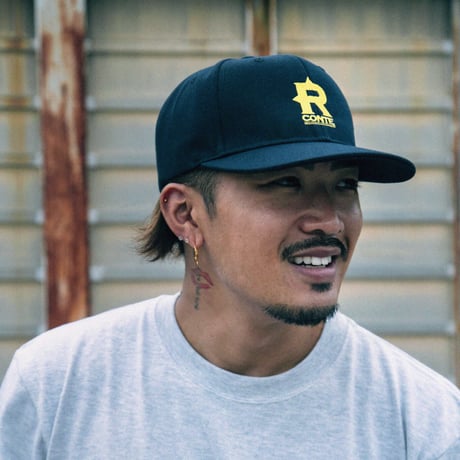 RC-075 / R刺繍 LOGO CAP