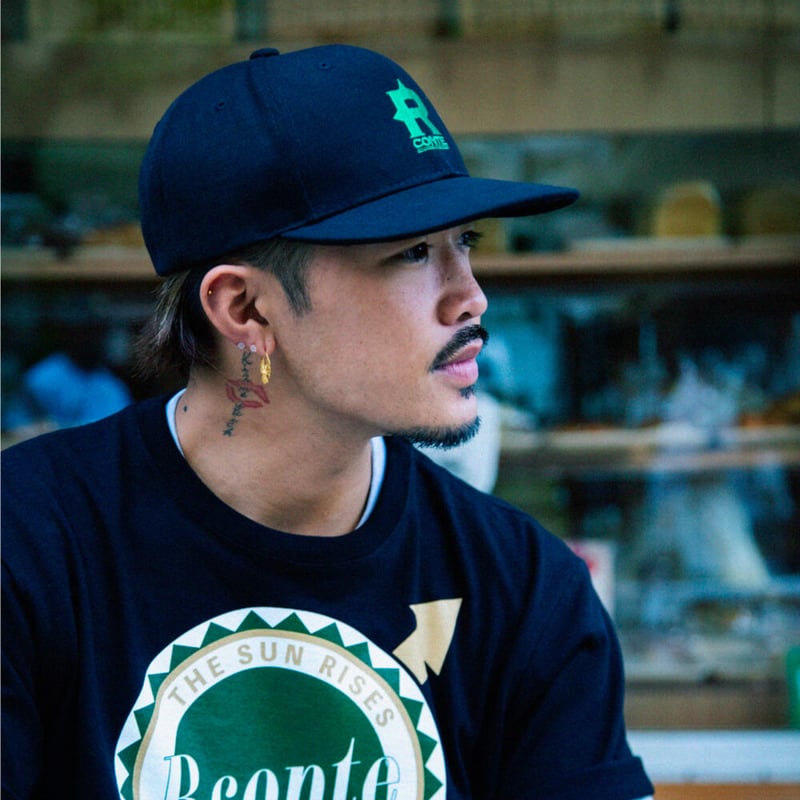 RC-075 / R刺繍 LOGO CAP | Rconte アールカンテ RC-075 / R刺繍 LOGO CAP | Rconte アールカンテ