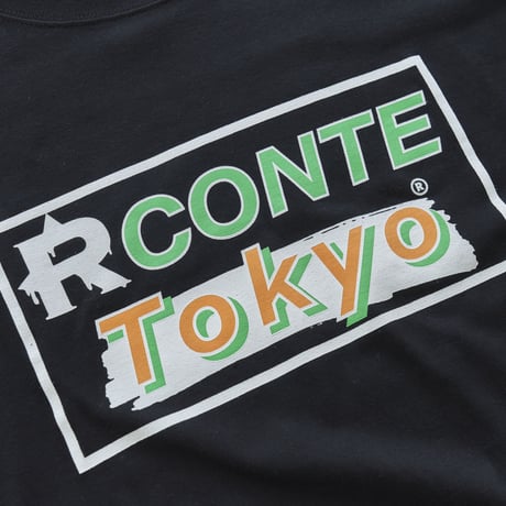 RC-053 / Rconte drip logo L/S Tee