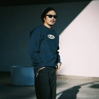 RC-086 / Rconte patch刺繍 sweatshirt