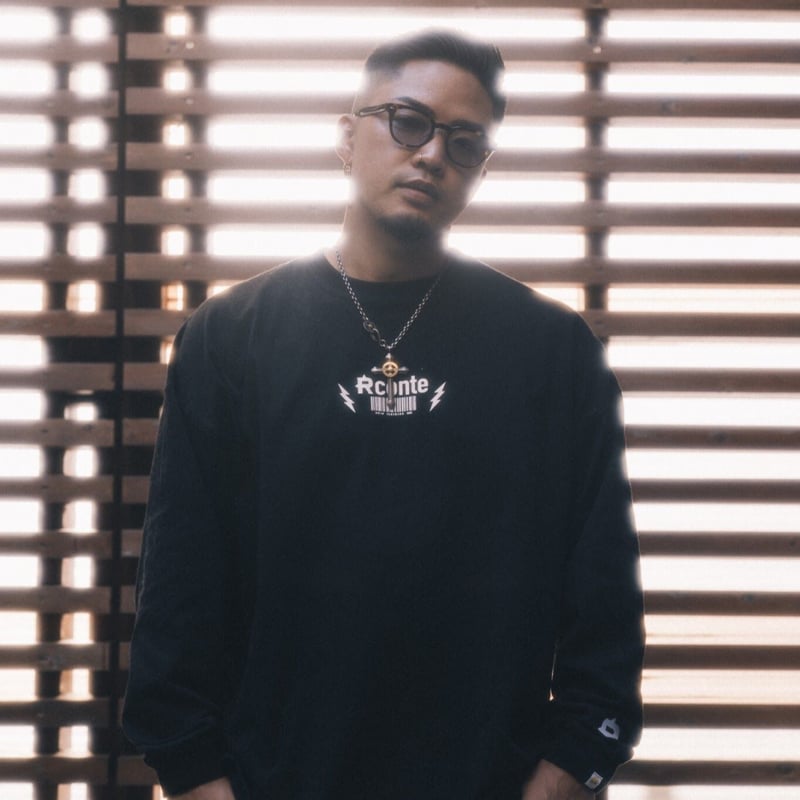 RC-028 / BARCODE L/S TEE | Rconte アールカンテ