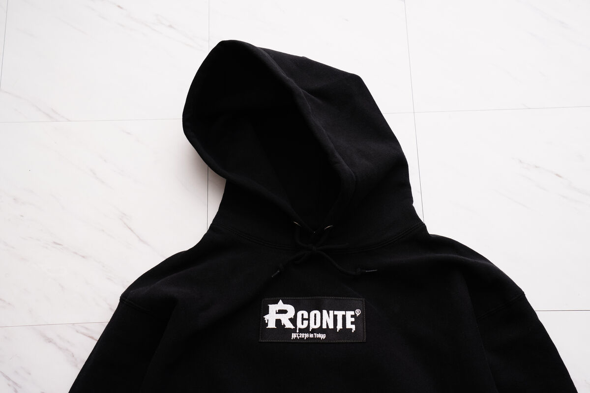 RC-093 / Rconte BOX Logo Hoodi | Rconte アールカンテ